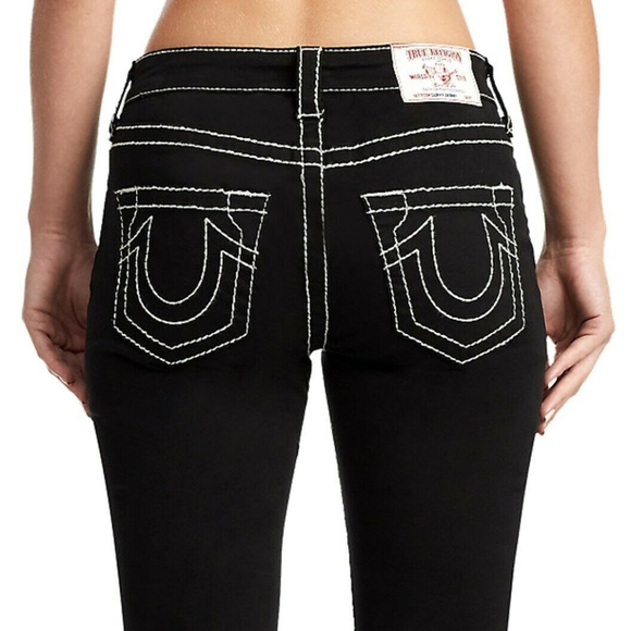 True Religion Women's Curvy Skinny Stretch Jeans